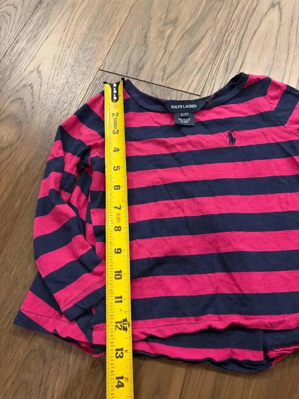 Ralph Lauren Striped Long Sleeve T-Shirt Size 2T